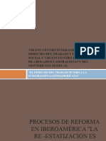 Procesos de Reforma en Iberoamérica Presentación CUBA, 12,13 y 14 Marzo 2014 Vs