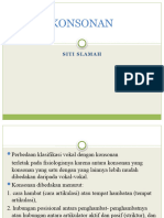 Konsonan 1 & 2 Pertemuan 8 & 9