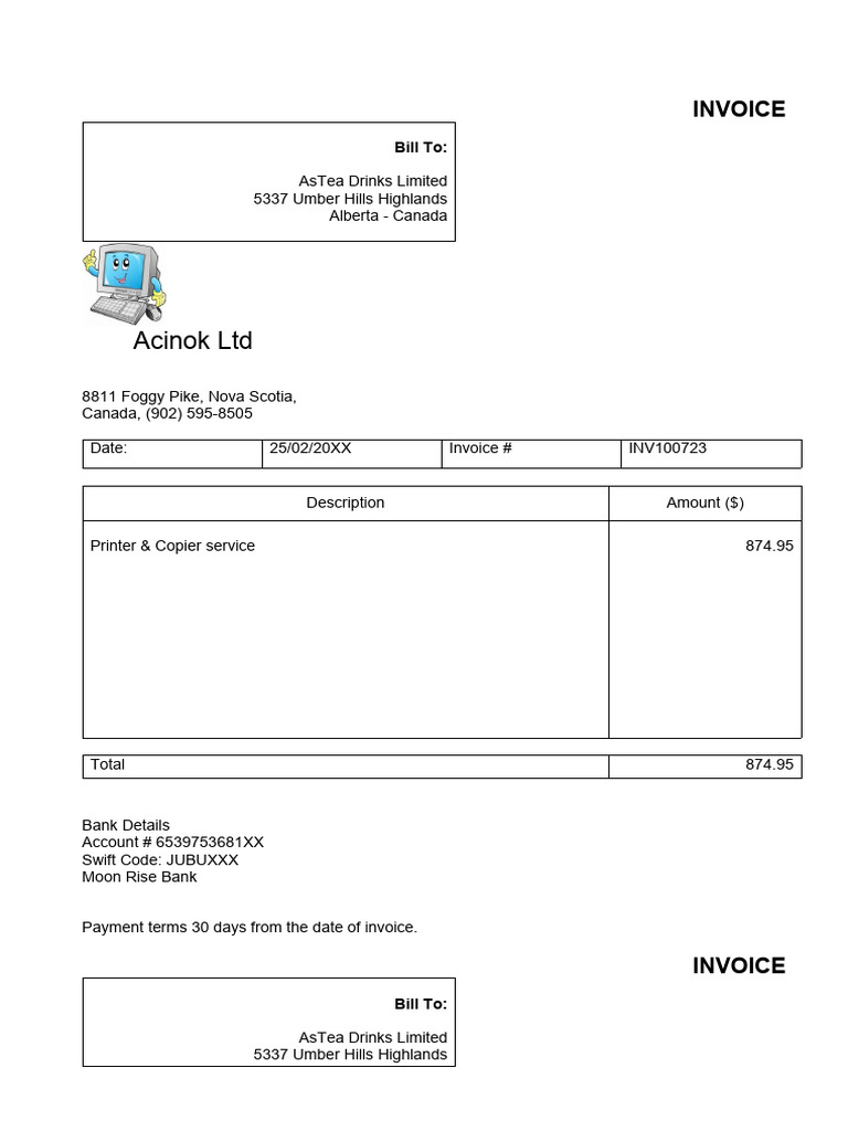 AsTea Drinks Limited Repairs Maintenance Invoices Apr2020 | PDF ...
