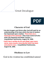 The Great Decalogue