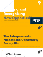 Creating and Recognizing New Opportunities PDF