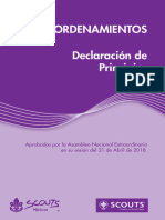 Declaracion de Principios 2018