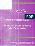 Manual de Tesoreria de Provincia 2008