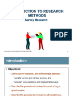 Lesson 7 - Survey Research