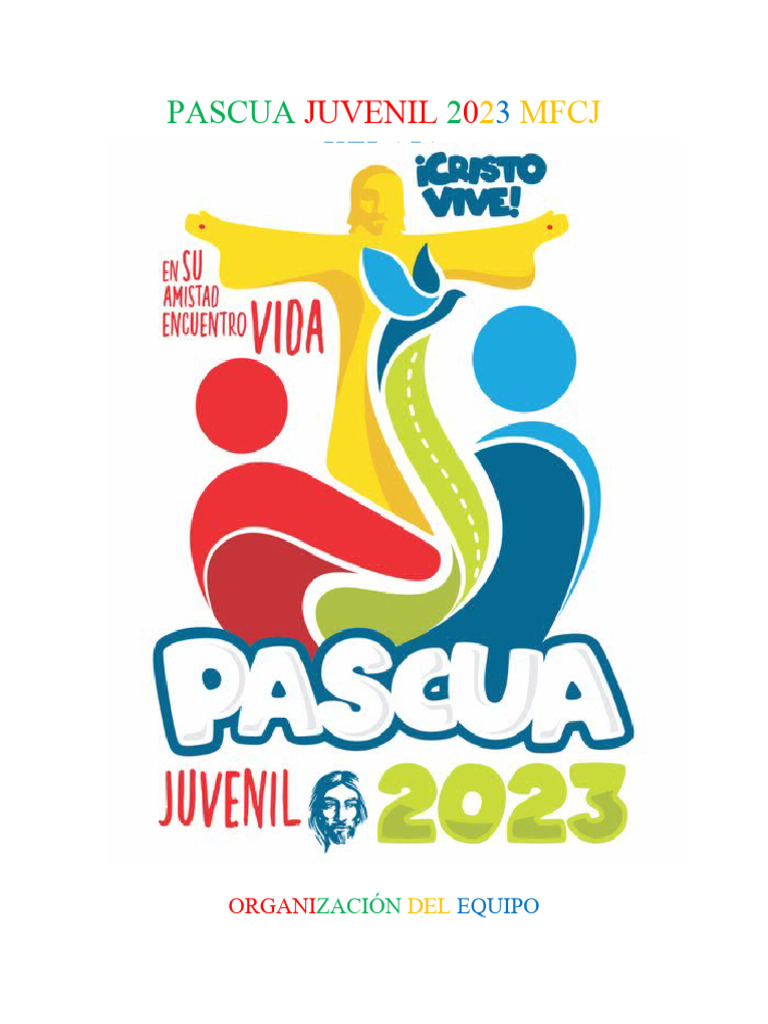 Pascua Juvenil 2023: Organización y Actividades | PDF | Alimentos | Cocina