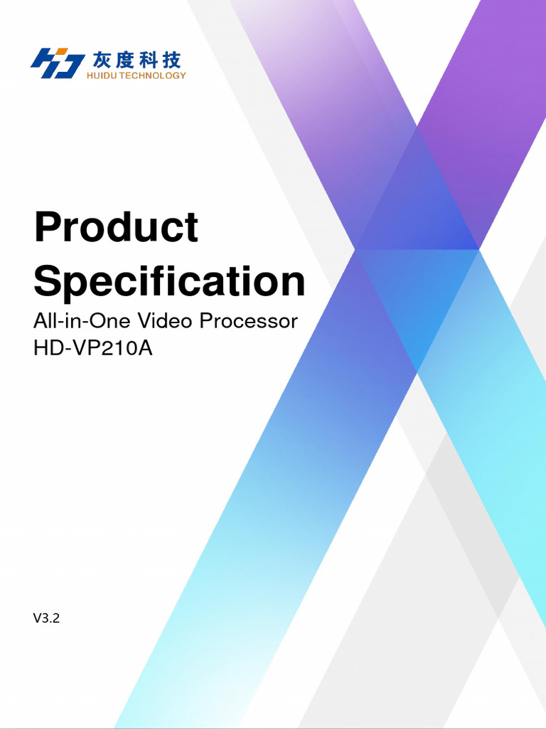 Video Processor for AV Professionals | PDF | Hdmi | Video