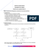 PRACTICA 1. Formacion de Compuestos y Secuencia de Reacciones Quimicas