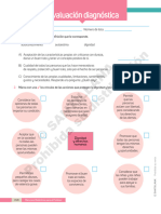 © Santillana Prohibida Su Distribución: Evaluación Diagnóstica