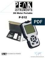 P512 DO Meter Portable Brochure