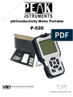 P520 PH Conductivity Meter Portable