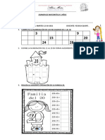 1 Examen de Matemática 5 Años.................................