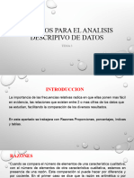 Tema 3 Metodos para El Analisis Descriptivo de Datos