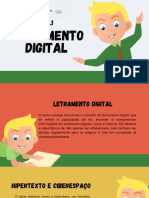 Slide de Portugues - Letramento Digital