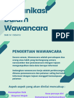 Komunikasi Dalam Wawancara