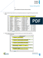 Tarea Virtual # 4 Funciones de Base de Datos