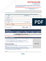 SCite Listener Registration Form