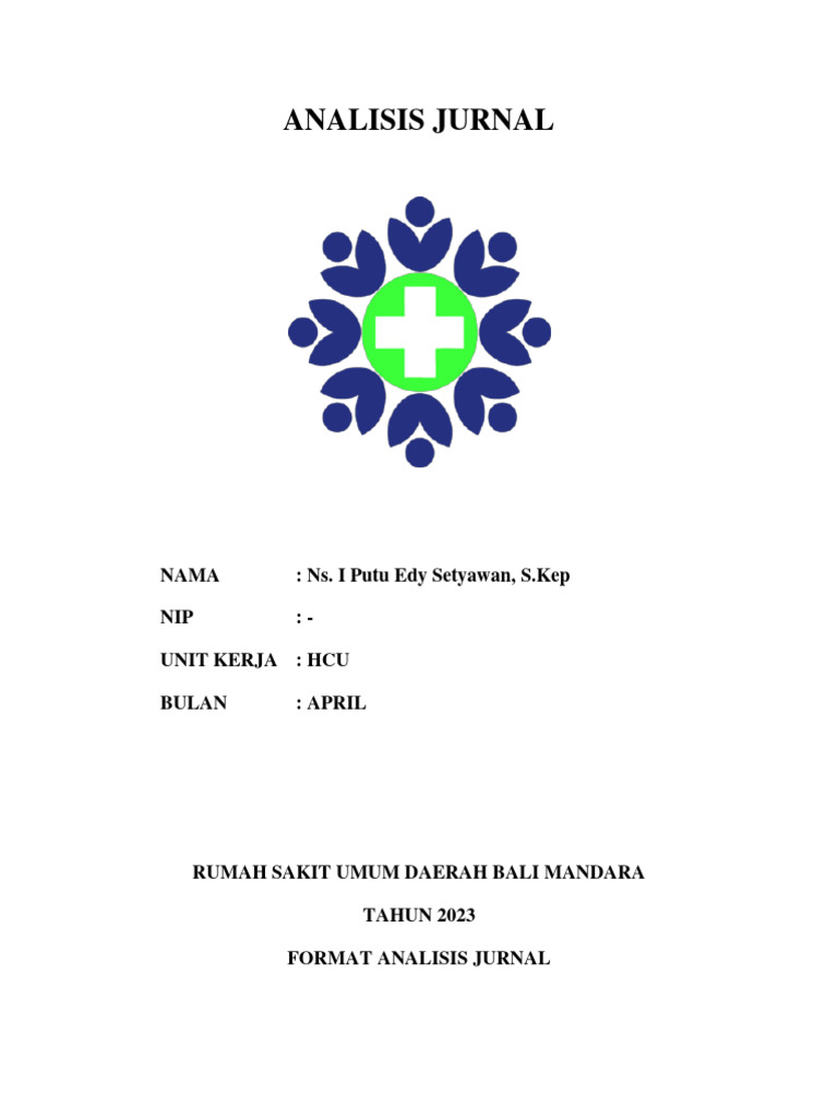 Analisi Jurnal Edy April | PDF