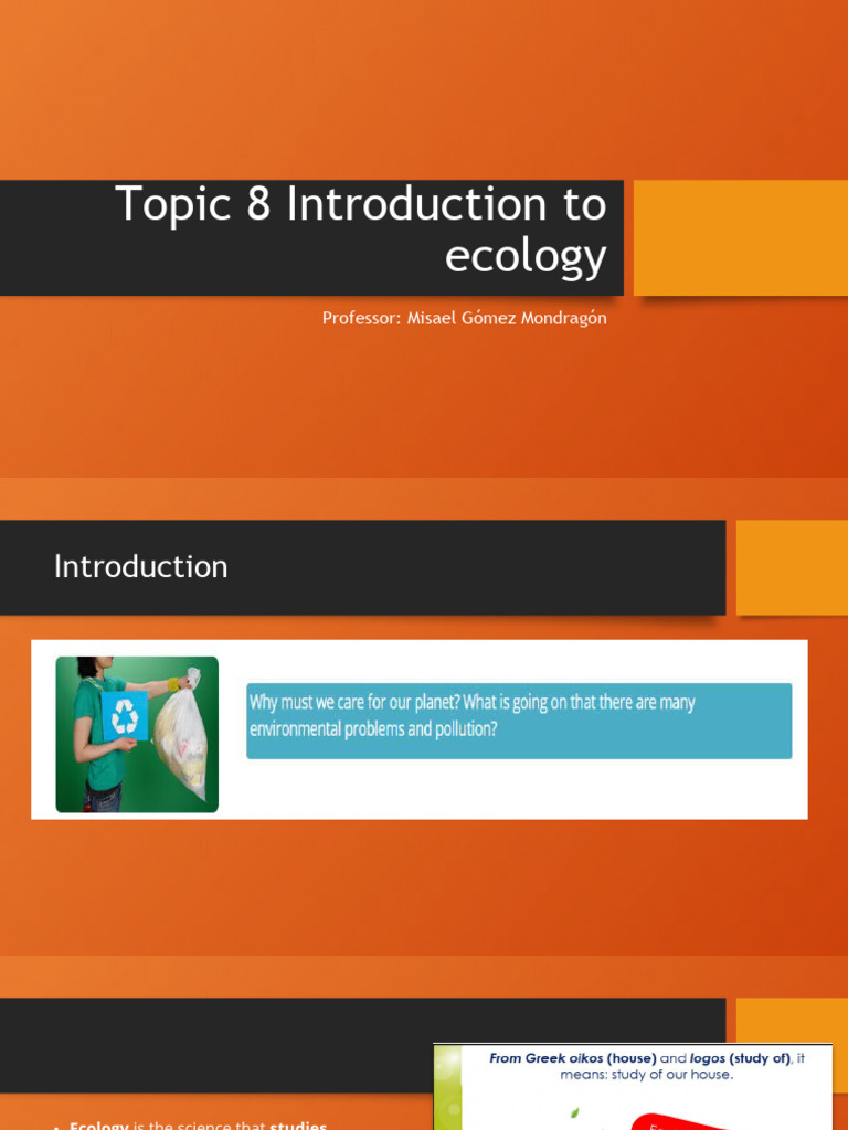 Introduction to Ecology and Environment | PDF | Atmosphere | Earth