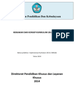 Cover Bahan Kebijakan Dan Konsep Kurikulum 2013 (SMALB) Revisi