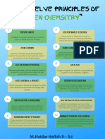 The Twelve Principles of Green Chemsitry