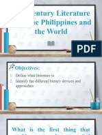 LP 1 - Literary Devices and Approaches