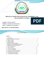 Unit 1 Elements of Banking 1