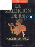 Naguib Mahfuz, La Maldición de Ra