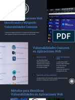 Auditoria de Aplicaciones Web Identificando y Mitigando Vulnerabilidades Comunes Grupo Oruss