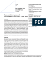 Paracoccidioidomicosis Con Afectación Mucocutánea. Reporte de Un Caso