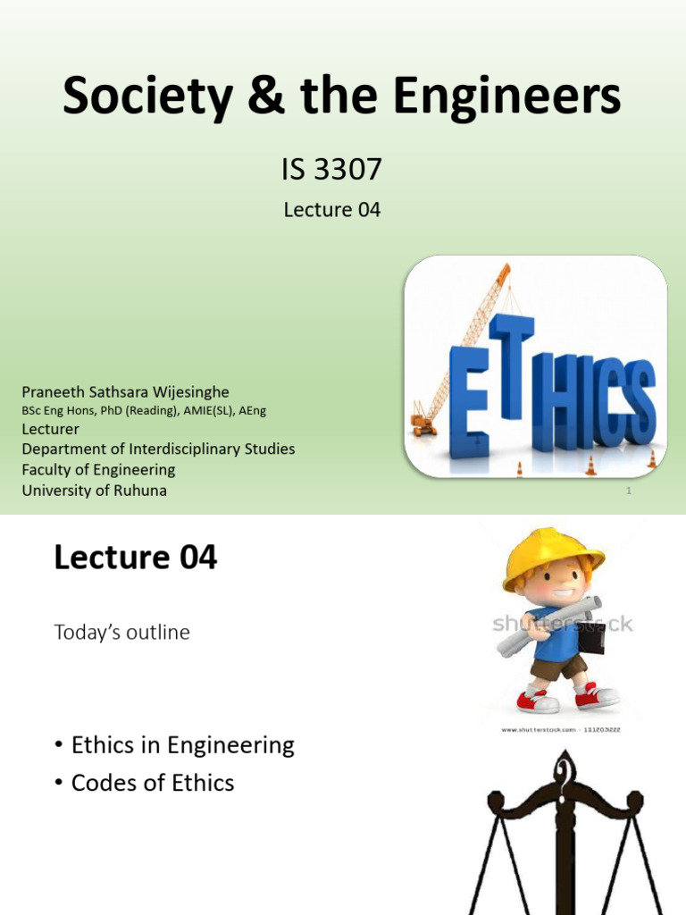 Lecture 04 Society And The Engineers 230831 142716 Pdf