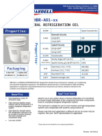 Hanbell Lubricant Spec Sheet HBR-A01