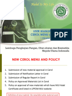 User Manual Menu Cerol Baru (English) - Revisi 01