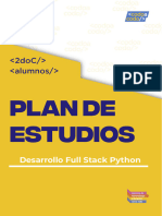 Plan de Estudios - Estudiantes - Full Stack Python 2023-1