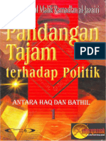 Pandangan Tajam Terhadap Politik