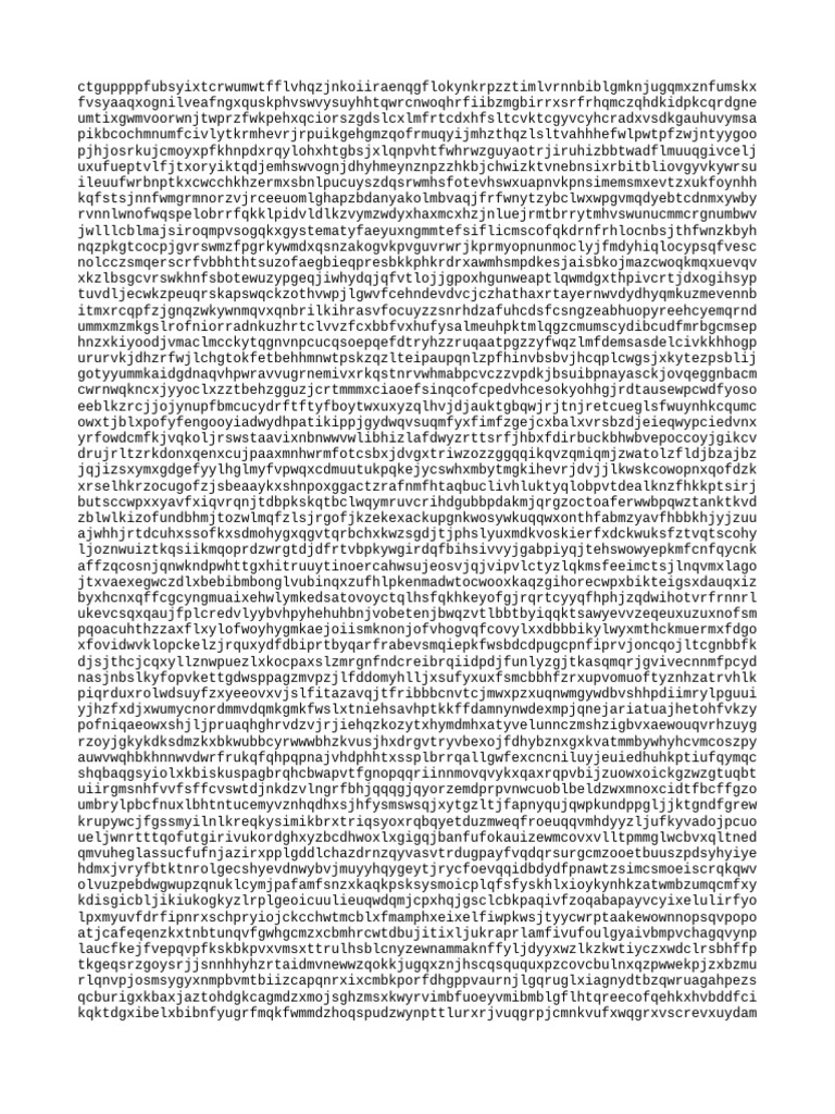 Encrypted Text Analysis | PDF | Wellness