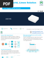 ONT LM210G Datasheet - V1.1