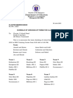 Cluster Memo 1