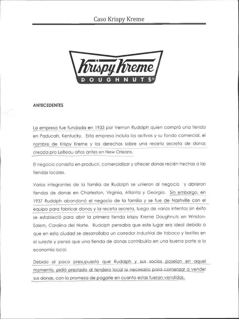Krispy Kreame | PDF