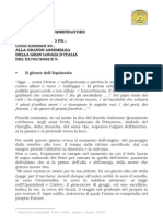 Allocuzione SGCGM Danesin