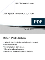 Materi MKU BHS Ind