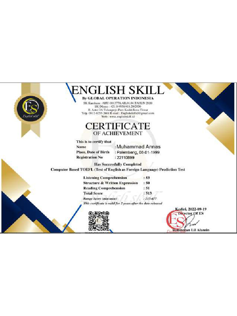 English Proficiency | PDF