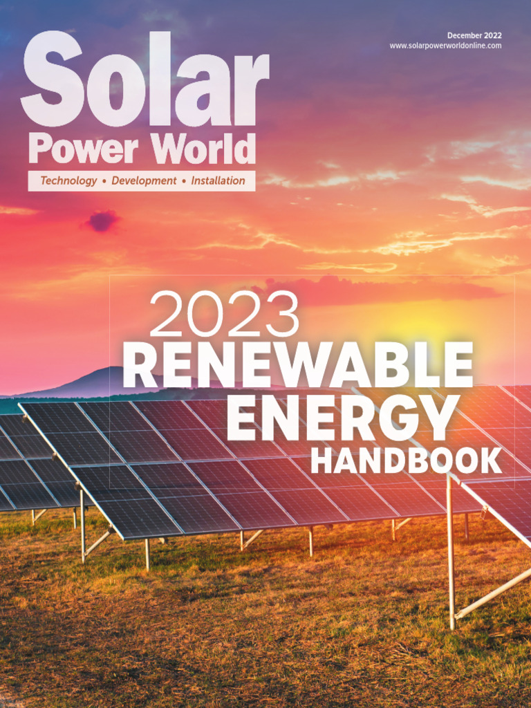 2023 Renewable Energy Handbook | PDF | Solar Panel | Photovoltaic System
