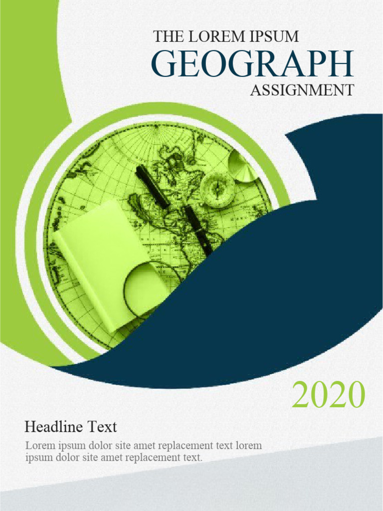 Geographyassignmentcoverpage1 PDF