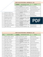 Plan de Monitoreo - Practica Matematica X