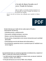 Técnicas de Lavado de Dinero Basadas en El