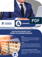 Brochure Administración