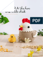 The Hen and Little Chick Flora: Amigurumi Pattern by Airali Design