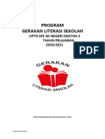 Program Gerakan Literasi Sekolah: Uptd SPF SD Negeri Kraton 3 Tahun Pelajaran 2020/2021