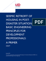 14-01-31 - DRAFT - Seismic Retrofit of Housing in Post-Disaster Situations Basic Engineering Principles For Development Professionals - A Primer