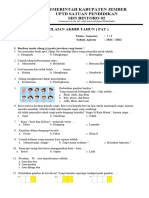 Soal Pat Kelas 2 Tema 7 Th.2022